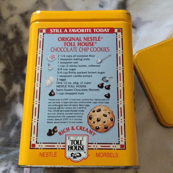 Collectable Nestle Cookie Tin - Picture 4 of 6